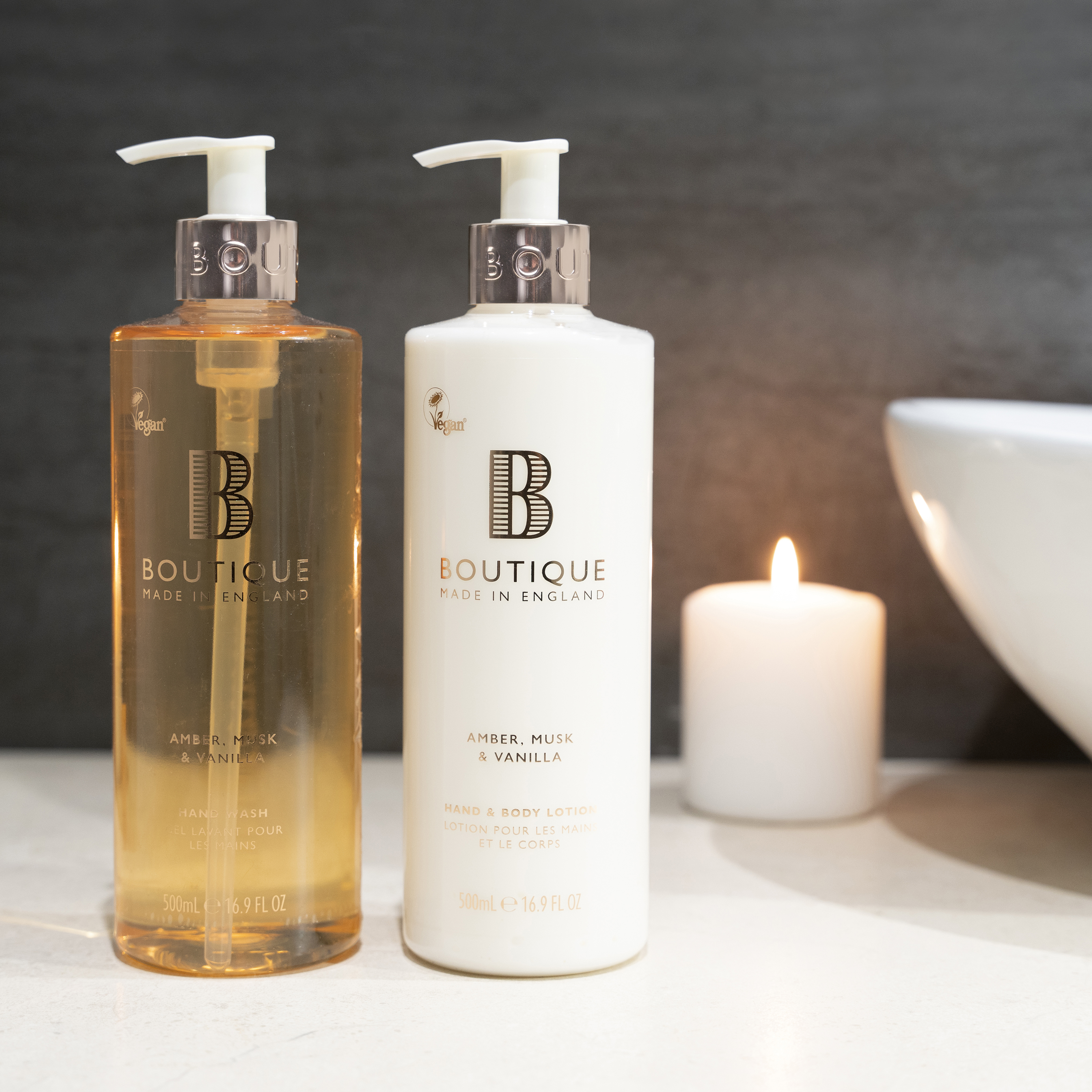 Liquid soap Amber, Musk and Vanilla 500ml
