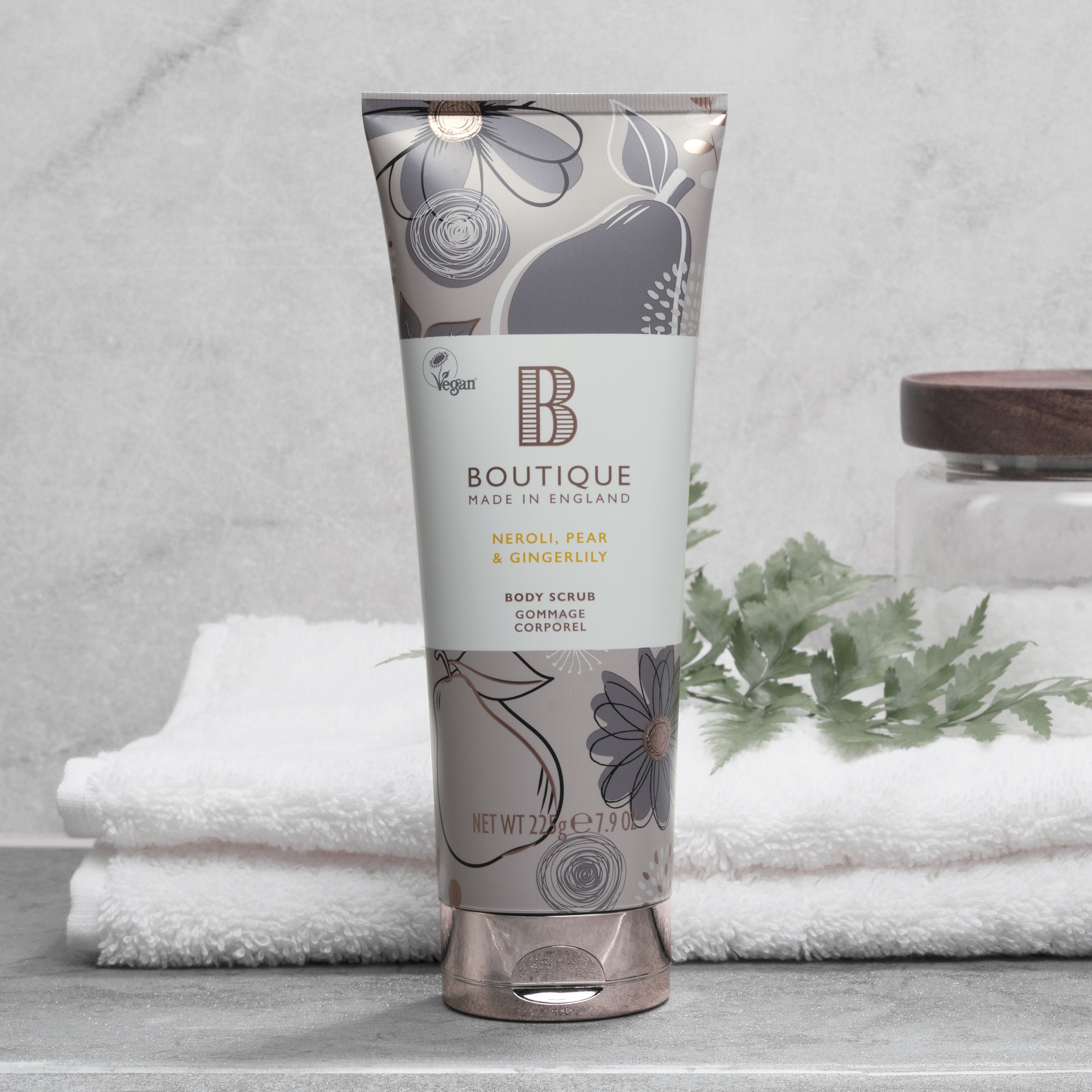Body scrub Neroli, Pear and Hedihium 225ml