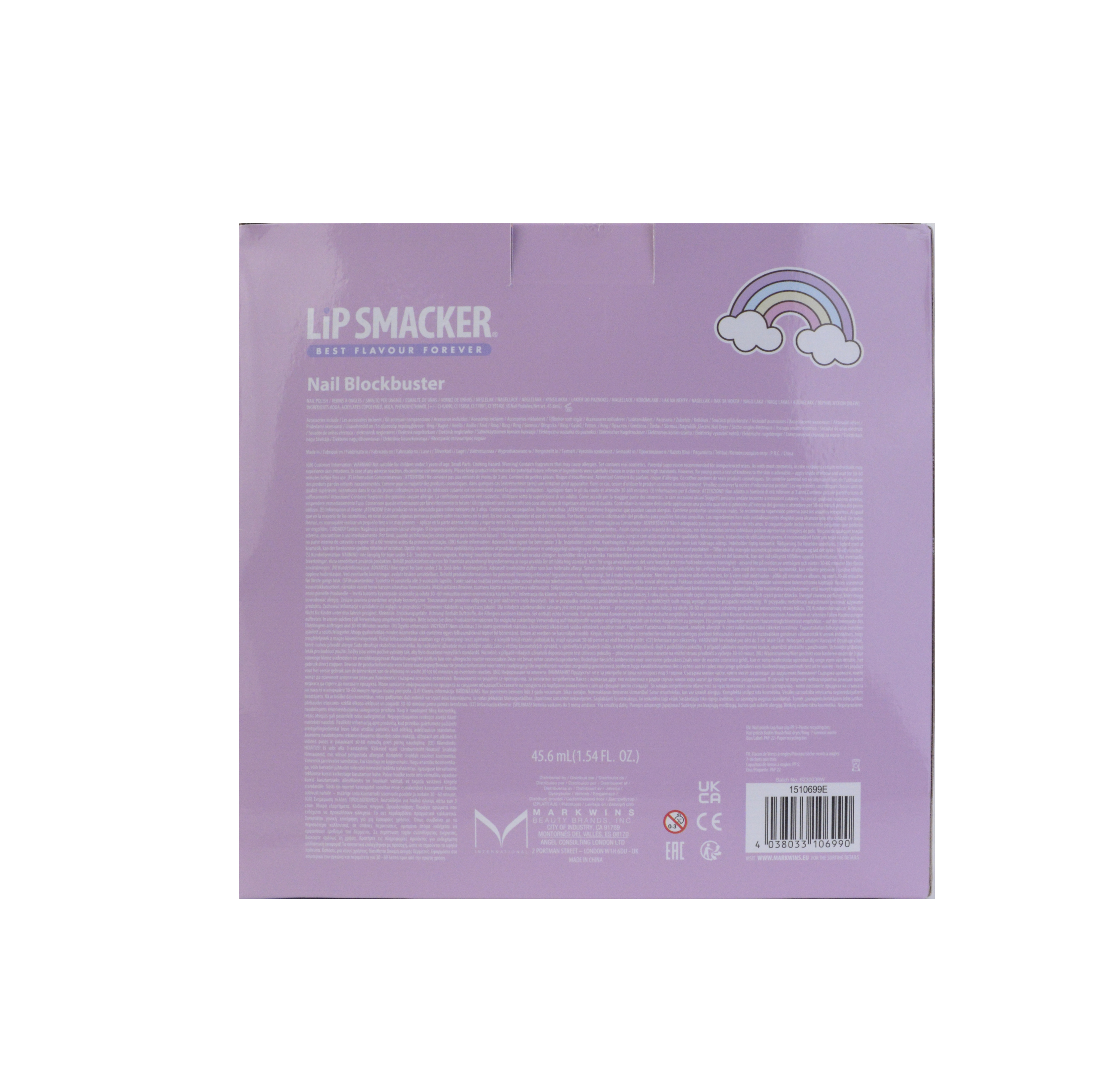 Lip Smacker Nail Kit with Lamp 1510699