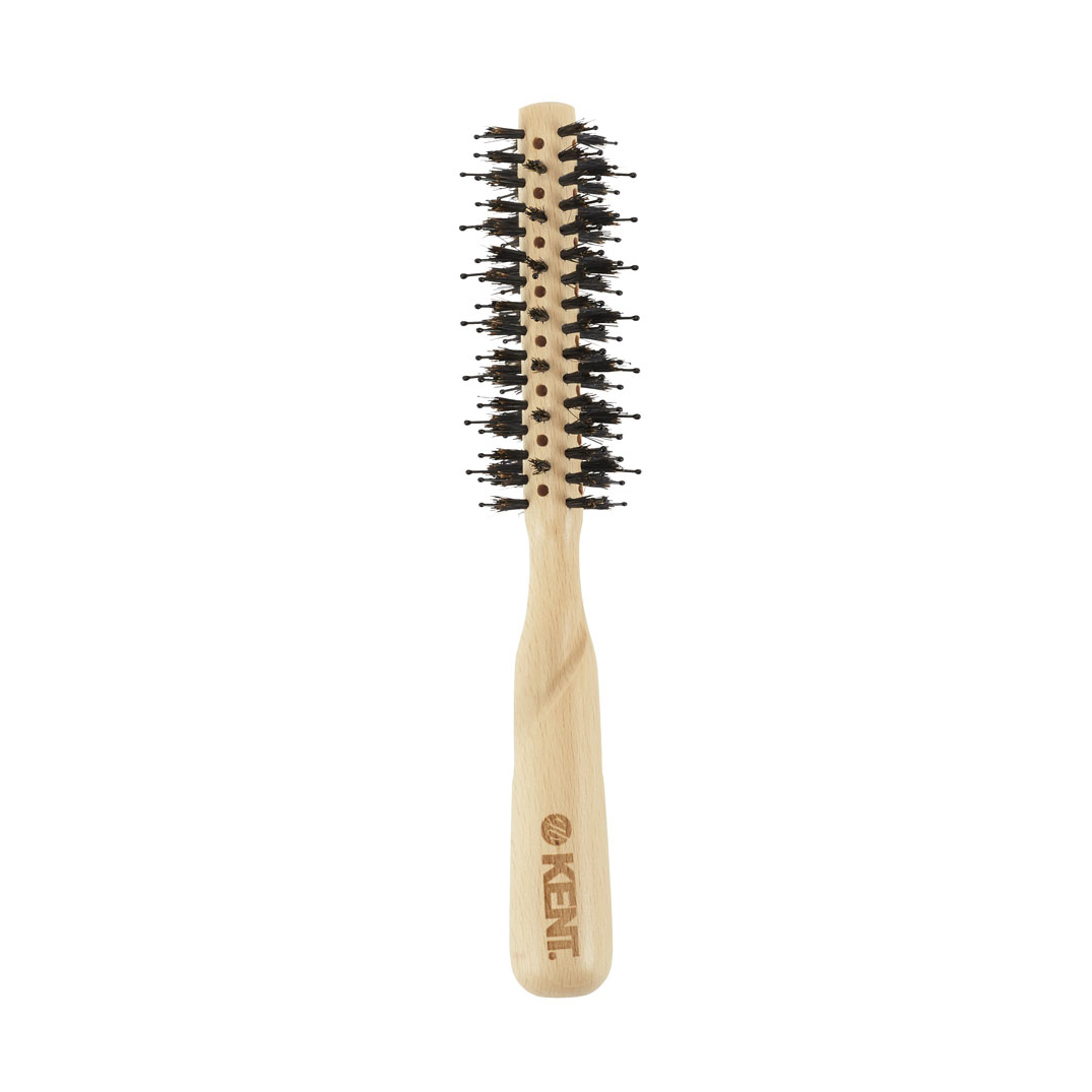 Hair brush Pure Flow LPF4, wooden, round 34717