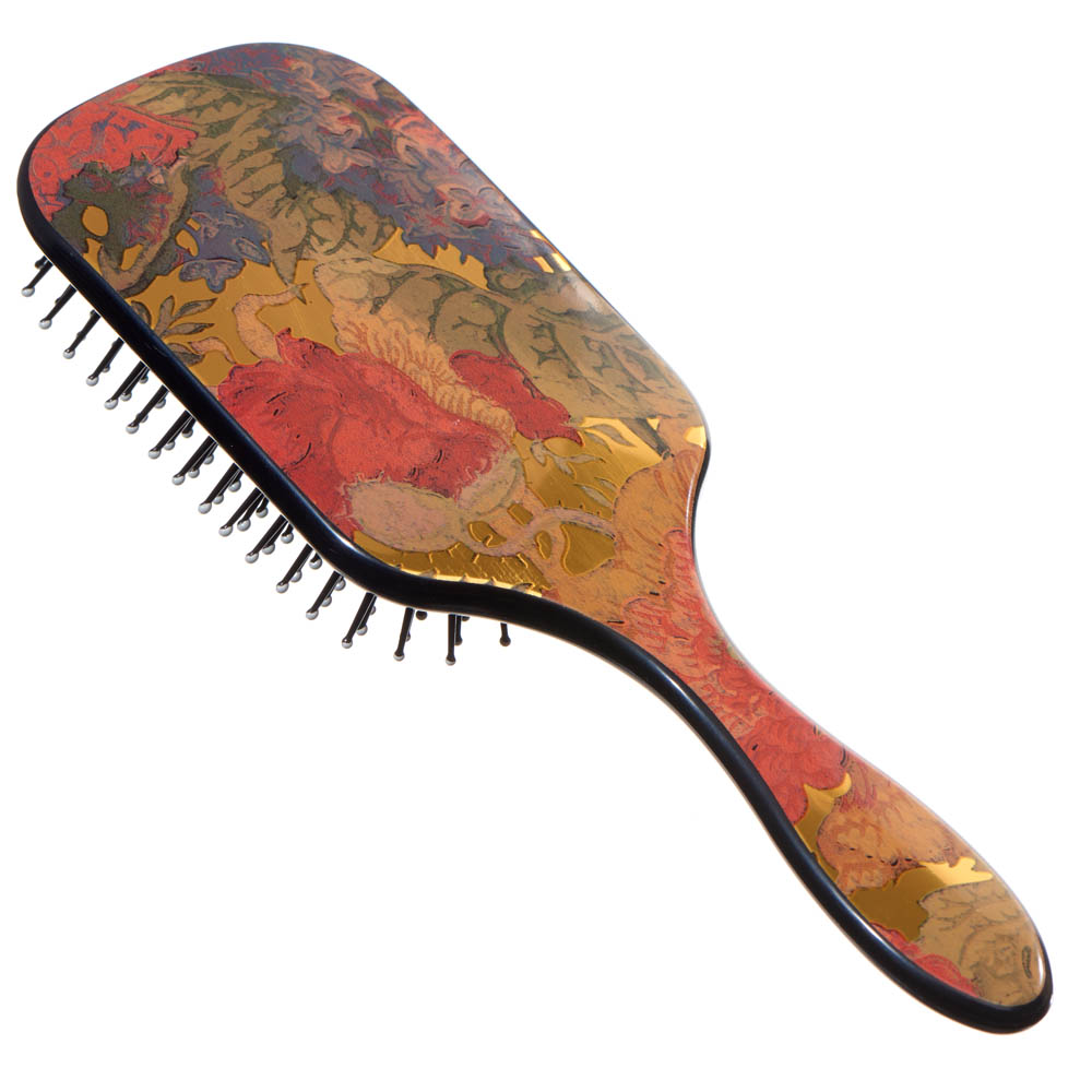 Hair brush with colorful motifs 31001
