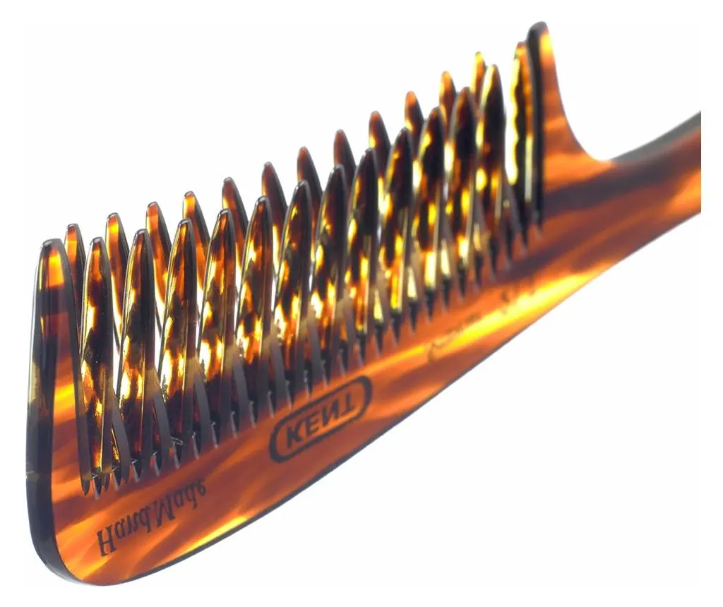 KENT Hair comb, double row, handmade, 195mm, 21T 32239