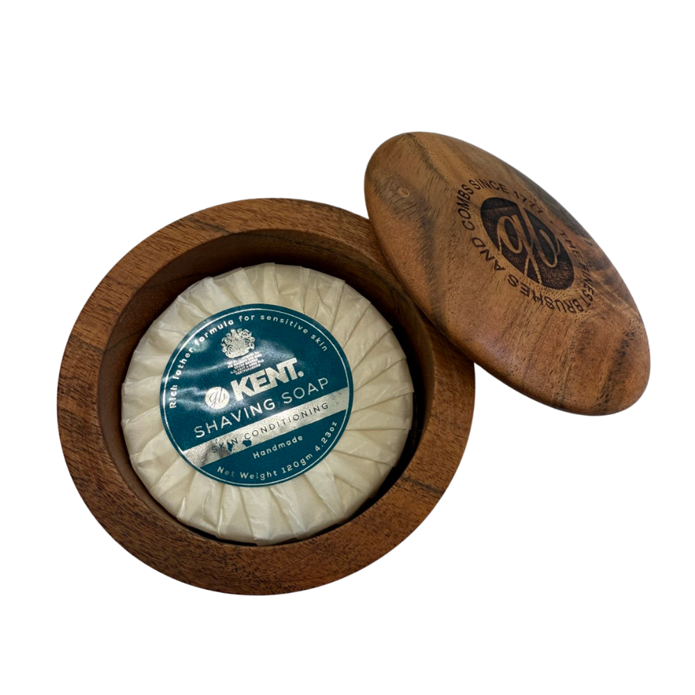 Luxury shaving soap in wooden packaging 33772
