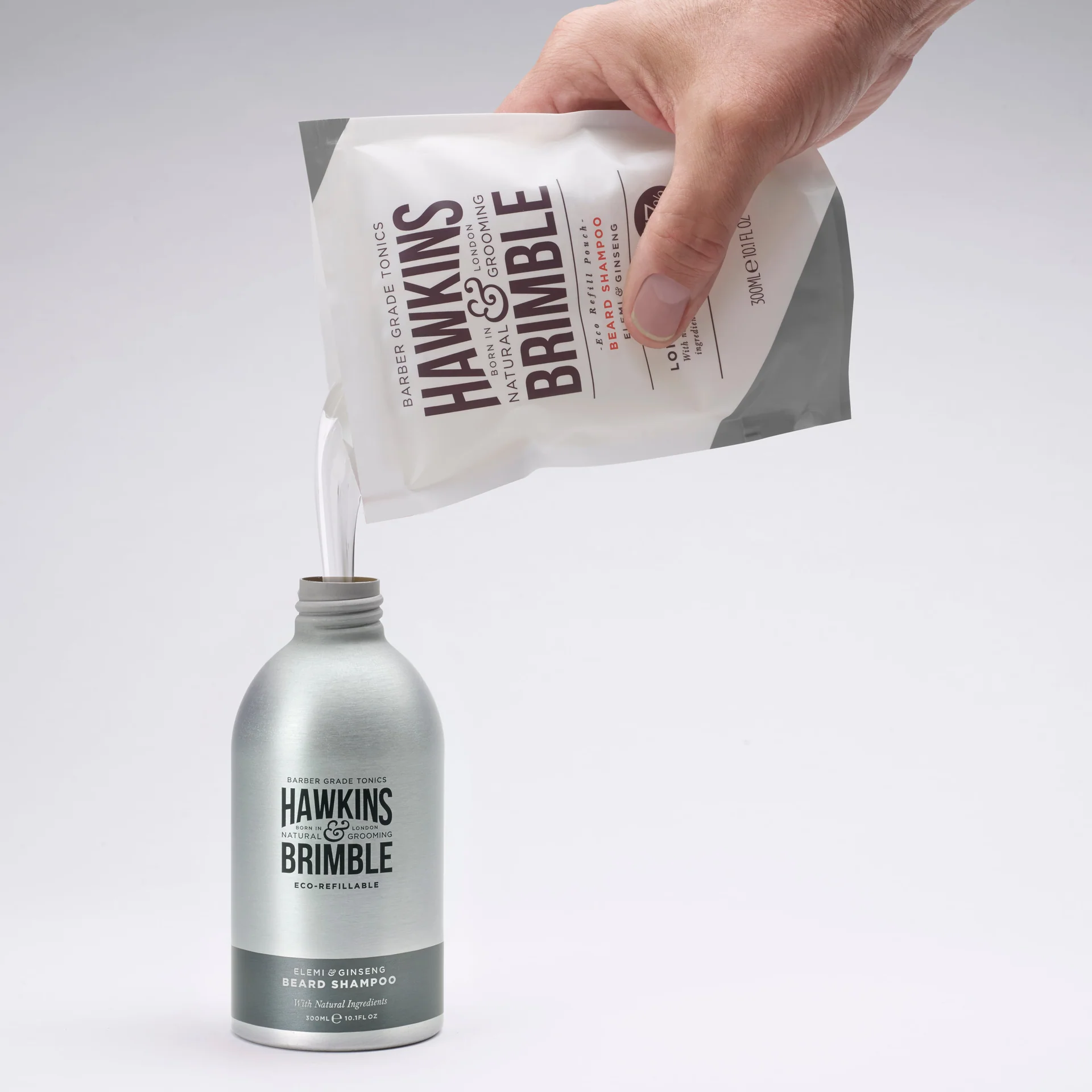 Beard shampoo filler, 300 ml