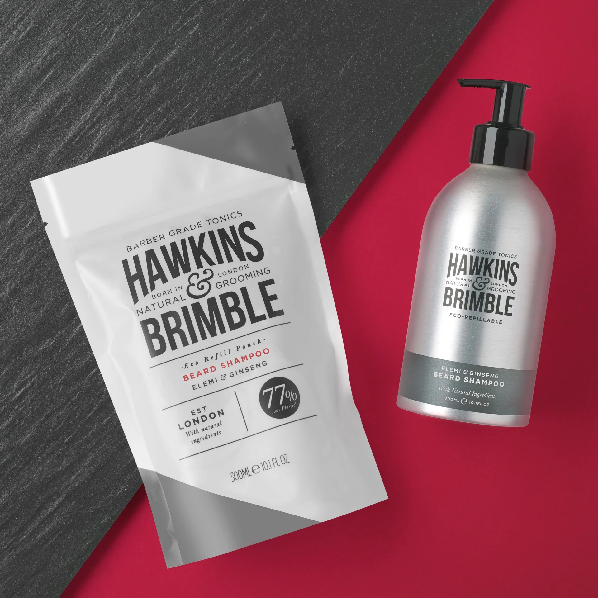 Beard shampoo filler, 300 ml