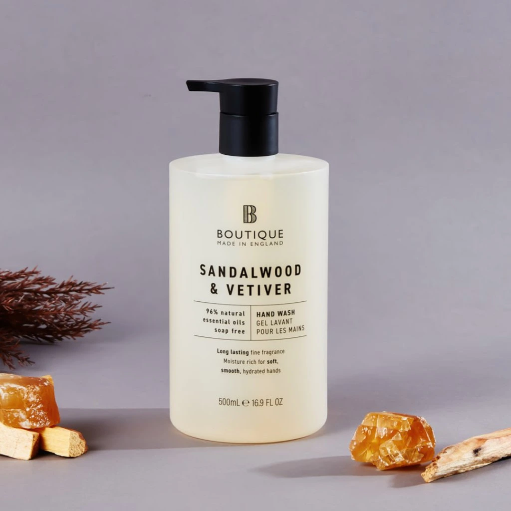 Liquid soap Sandalwood and Vetiver, vegan, 500ml