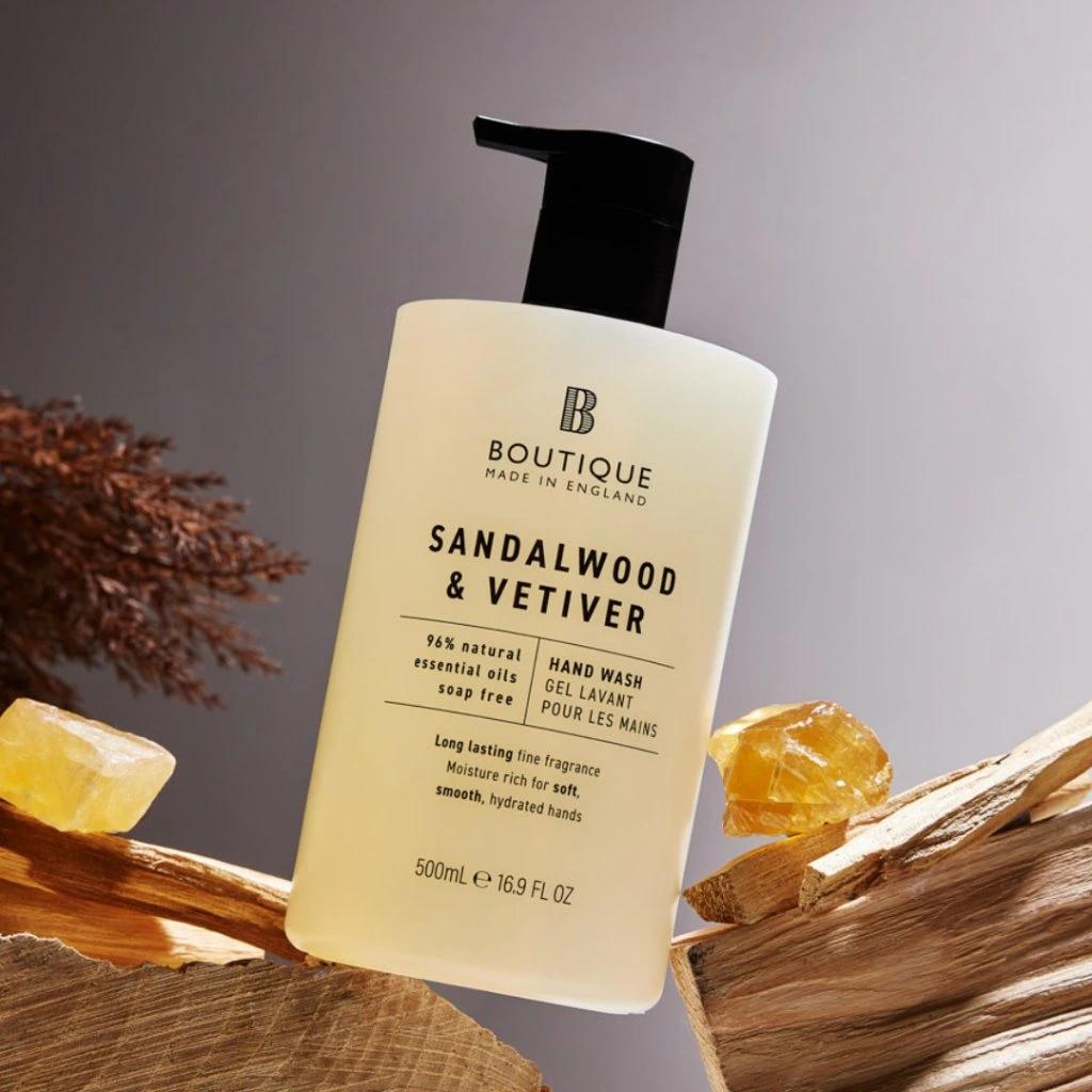Liquid soap Sandalwood and Vetiver, vegan, 500ml